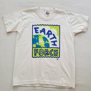 Vintage Earth Force Tee kids 8/10
